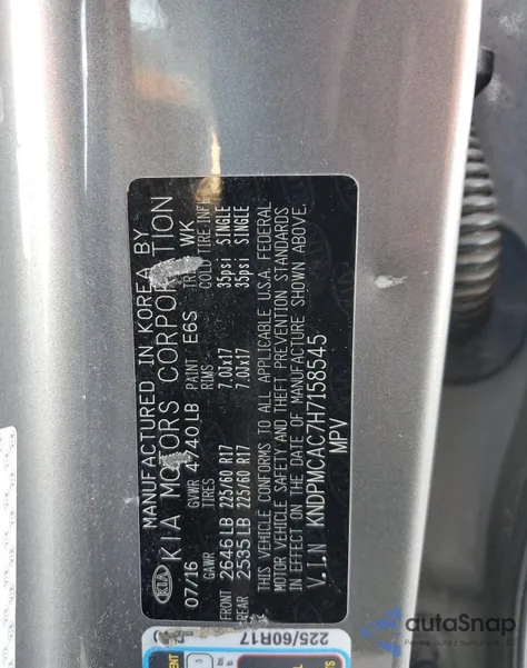 2017 Kia Sportage Lx from USA, damaged, VIN KNDPMCAC7H7158545